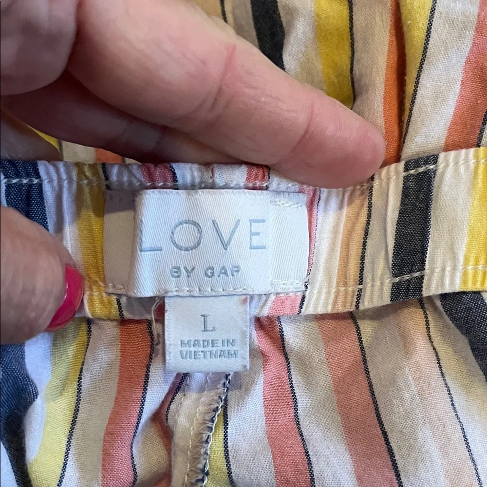 GAP Multicolor Striped pajama pants - Picture 2 of 2